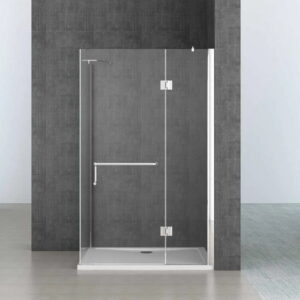 Shower Door, Shower Enclosure, Hinged Bathroom Screen, Walk-In Shower HSL1010